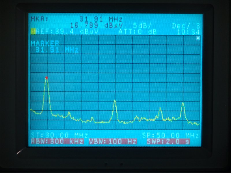 Source 1: 30 à 50 MHz
