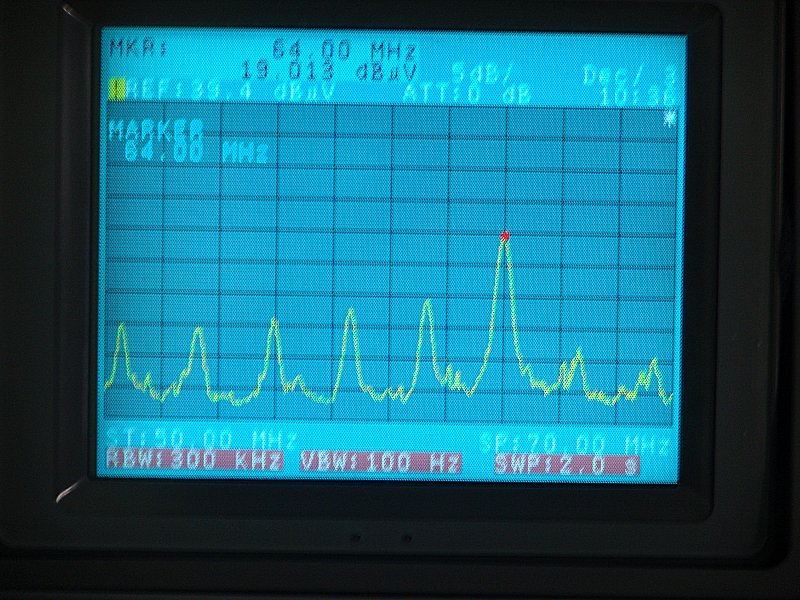 Source 1: 50 à 70 MHz
