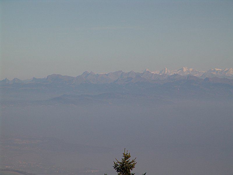 Vue du Bassin lémanique.
