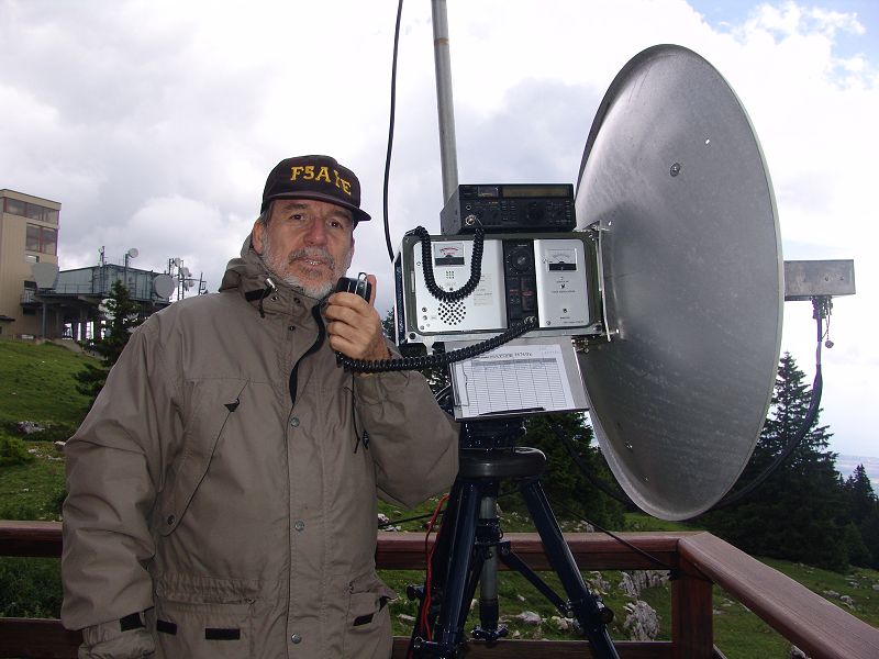 Jean-Paul F5AYE sur 10 GHz avec...
