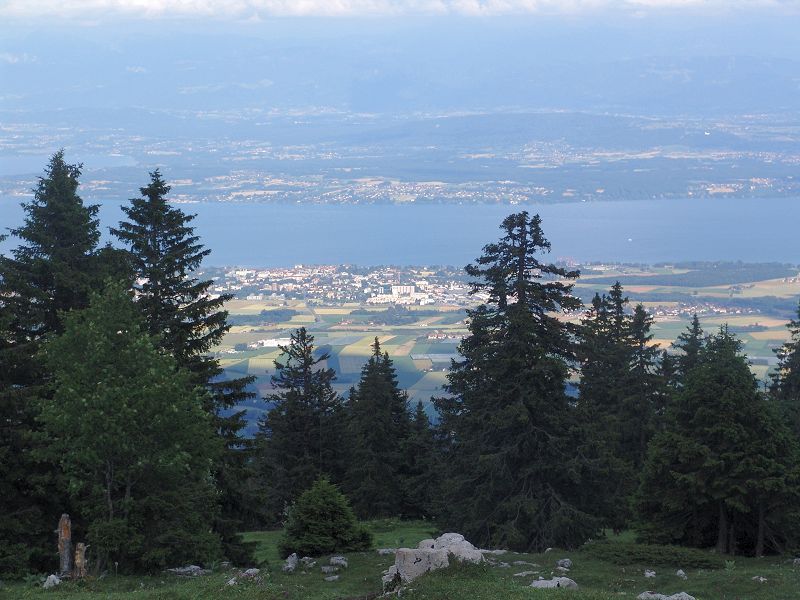 Un peu de soleil sur Nyon
